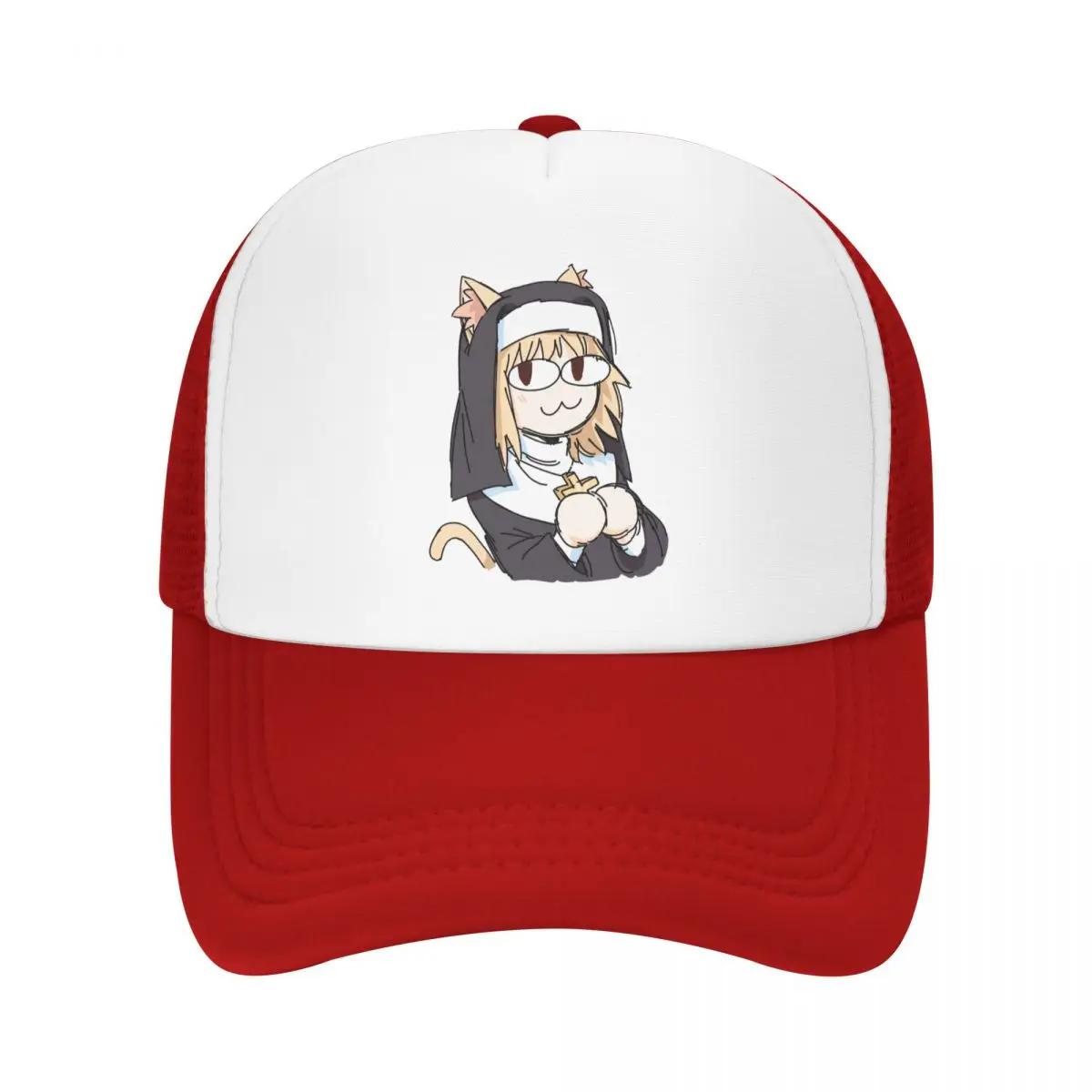 

Custom Cute Cat Girl Neco Arc Baseball Cap Women Unisex Adjustable Tsukihime Anime Trucker Hat Streetwear Snapback Dad Hats One Size