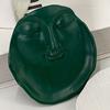 Modern Face Jewelry Dish Small Resin Trinket Tray Aesthetic Ring Necklace