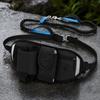 3pcs Zippered Closure Running Waist Bag Adjustable Strap Outdoor Waist Bag  For Hiking