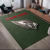 Custom Name,Arizona Cardinals Home Sofa Decoration for Living Room & Bedroom, Non‑Slip Play Flannel Floor Mat for Game Room