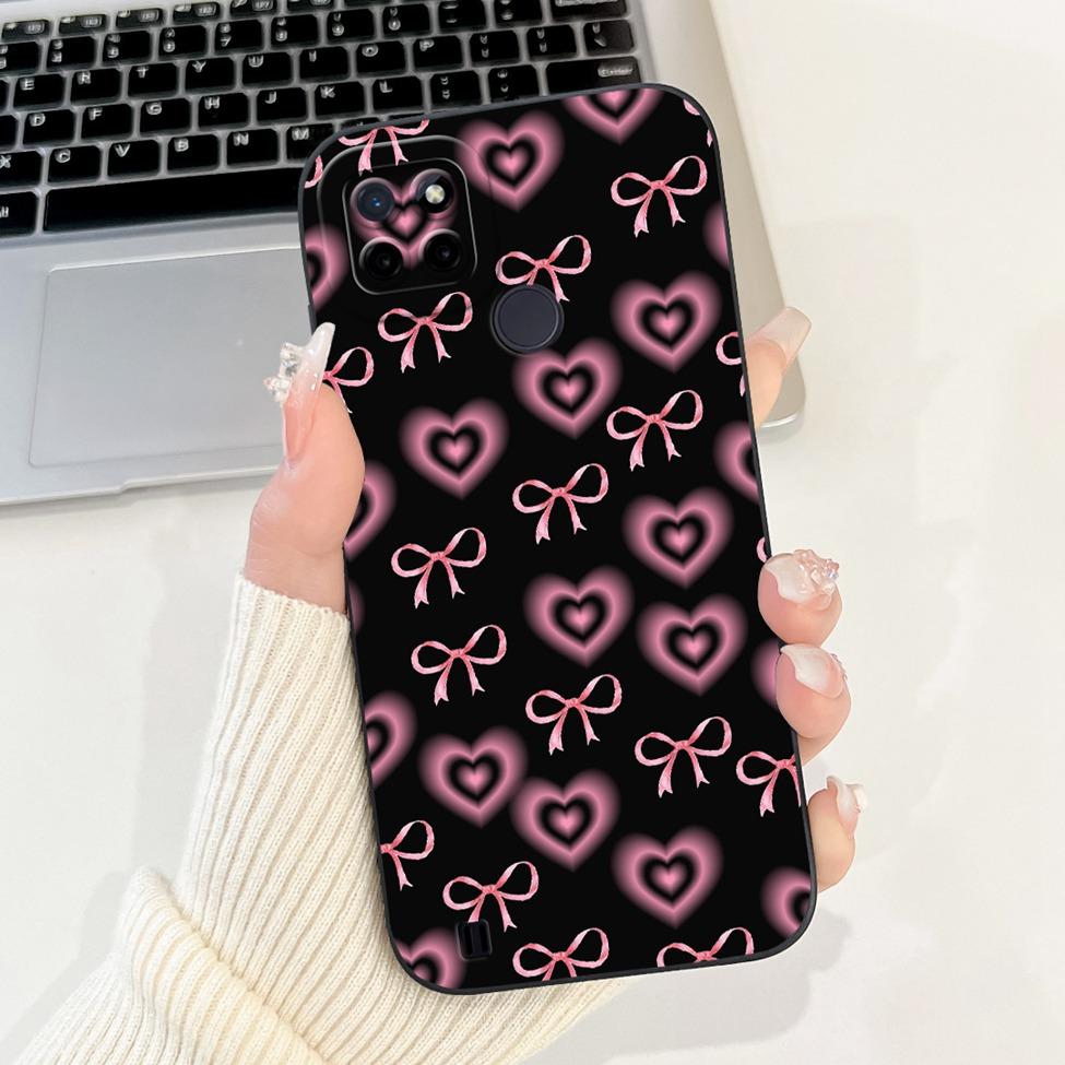 For Realme C21Y RMX3261 RMX3263 C25Y RMX3269 Cover For Realme C21Y Case Cute Cat Funny Cool Fashion Silicone Shockproof Bumper