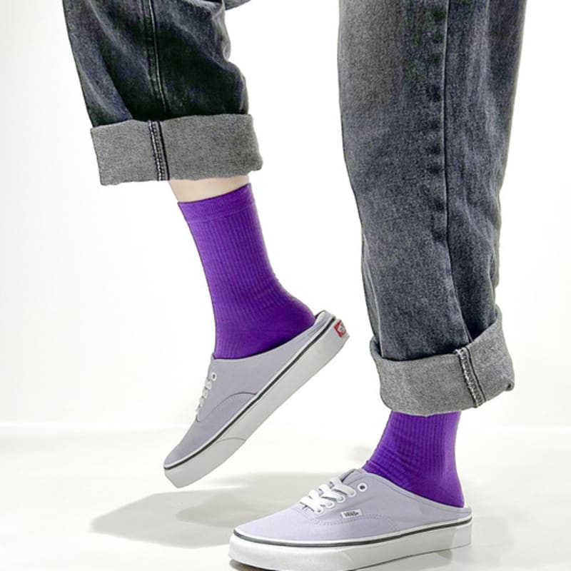 YELLOWSOCKS SOFT GOLGI PURPLE