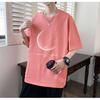 Men's Summer Loose Fit Round Neck Short Sleeve T-Shirt