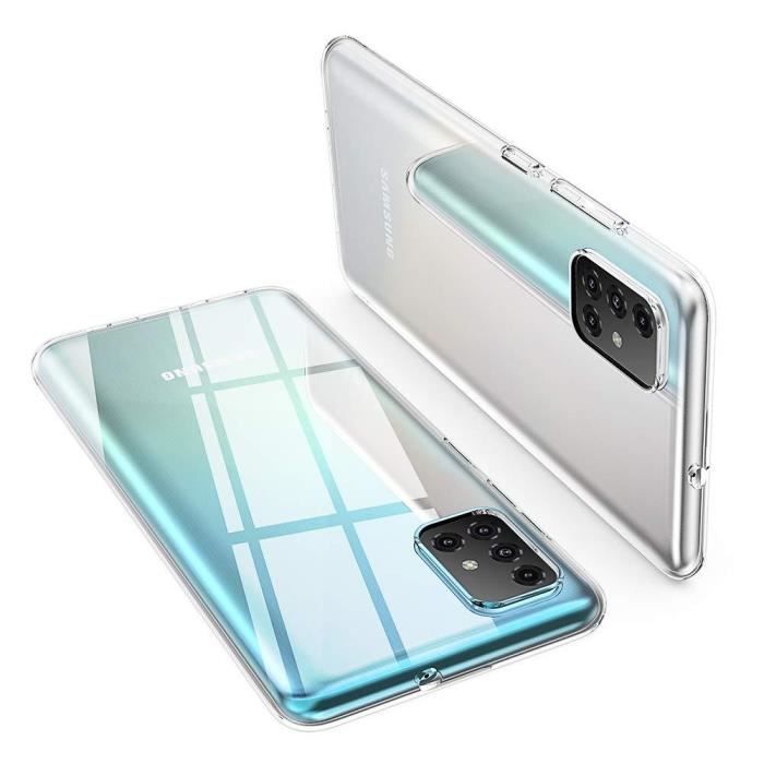 Case - Toproduits® - Samsung A51 - Silicone Gel - Ultra Thin - Transparent