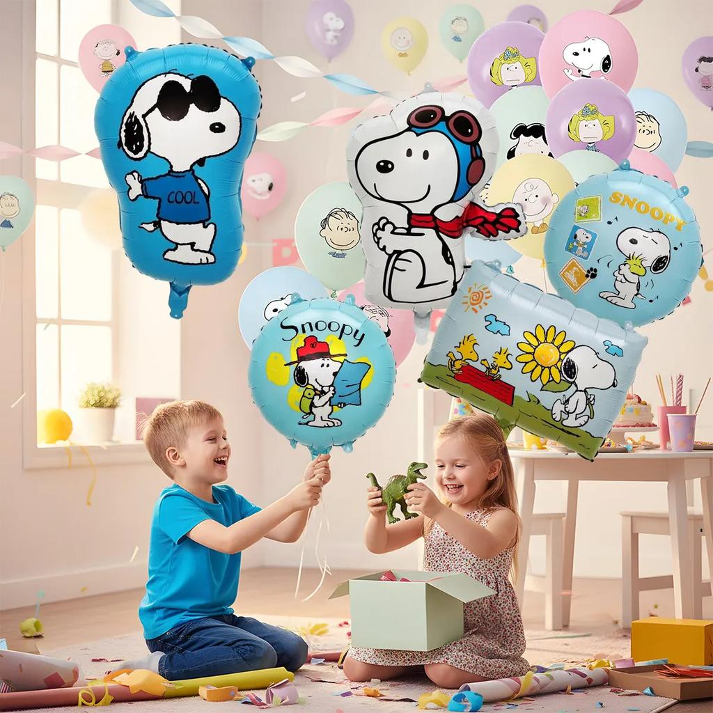 Snoopy Fiesta Kit Birthday Balloons Decoration 15 Pieces