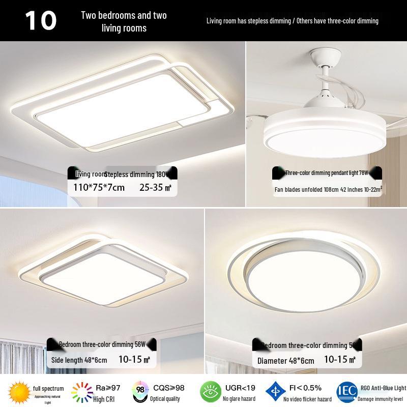 Modern Minimalist Eye Protection Ceiling Light for Living Room and Bedroom