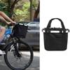Aluminum Zinc Zinc Alloy Frame Bicycle Front Basket Foldable Mountain Bike Bags  Grocery Shopping