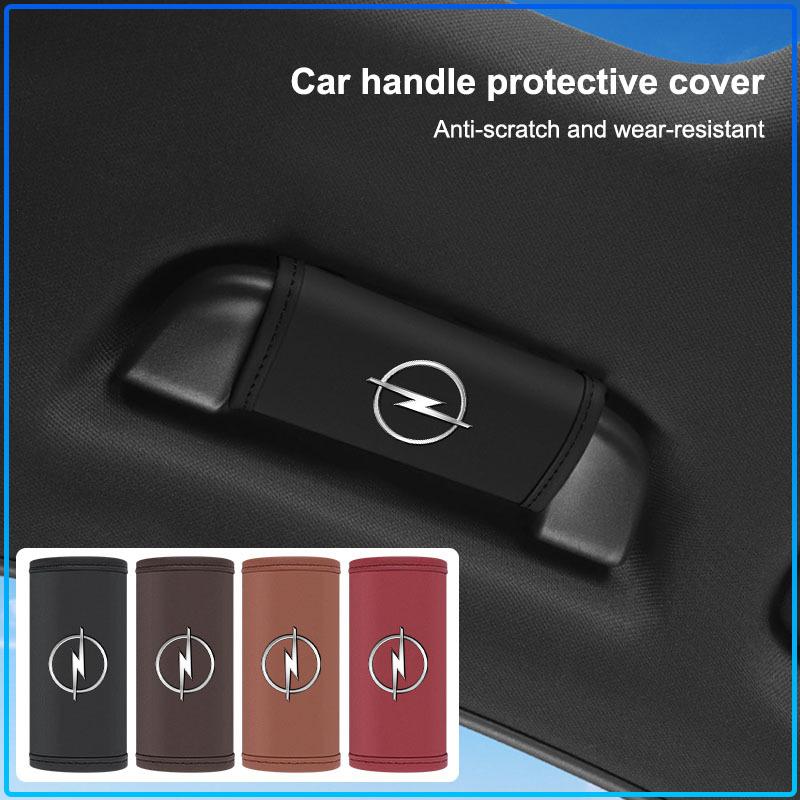 Capa Protetora para Manípulo do Teto do Carro em Couro Estilo Interior Para Opel Astra H G Corsa Insignia Astra Antara Meriva Zafira Interior