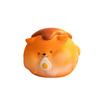 Creative Cartoon Food Dog Design Large Capacity Removable Silicone Coin Bank Children's Piggy Bank for Saving Money and Home Decoration