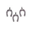 Vintage Horseshoe Charms Alloy Metal Pendants For DIY Jewelry Lucky Themed Accessories