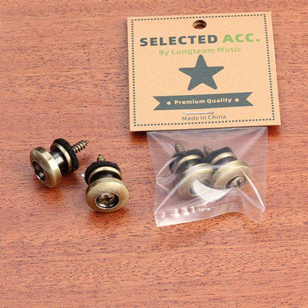 2PCS Anti-slip Guitar Strap Buttons Mushrooms Heads Guitar Strap Locks  Guitar Class