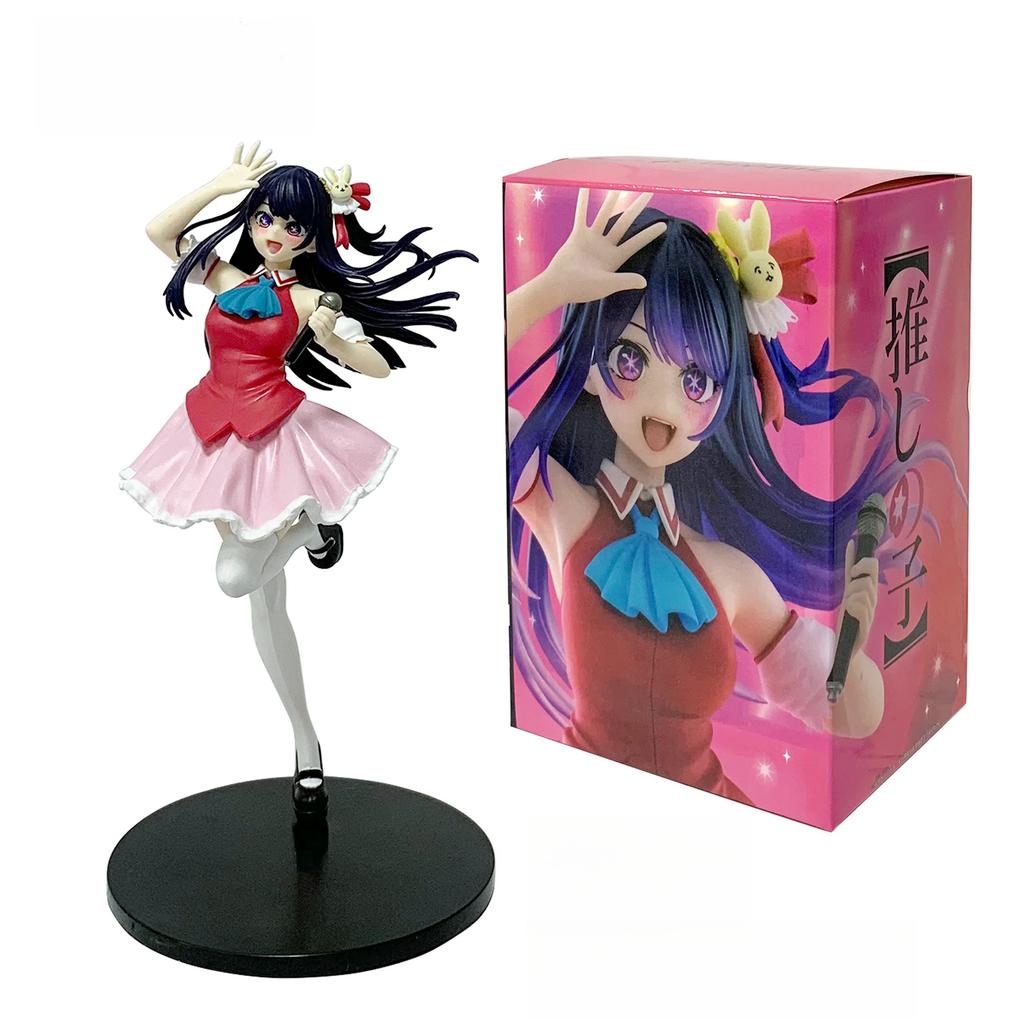 19CM Anime Oshi No Ko Hoshino Ai Figure Coreful Figure B-Komachi Ver Arima Kana School Uniform Model Toy Gift Aciton Figure