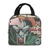 MF Music D-Doom-S Doomsday Operation Concert Cover Comic Insulated Lunch Bag Cooler Thermal Food Box Tote Lunch Boxes Container