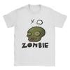BRAINS Plants Zombies T Shirts Unisex 100 Cotton Vintage TShirt O Neck Tees Short Sleeve Clothing Plus Size