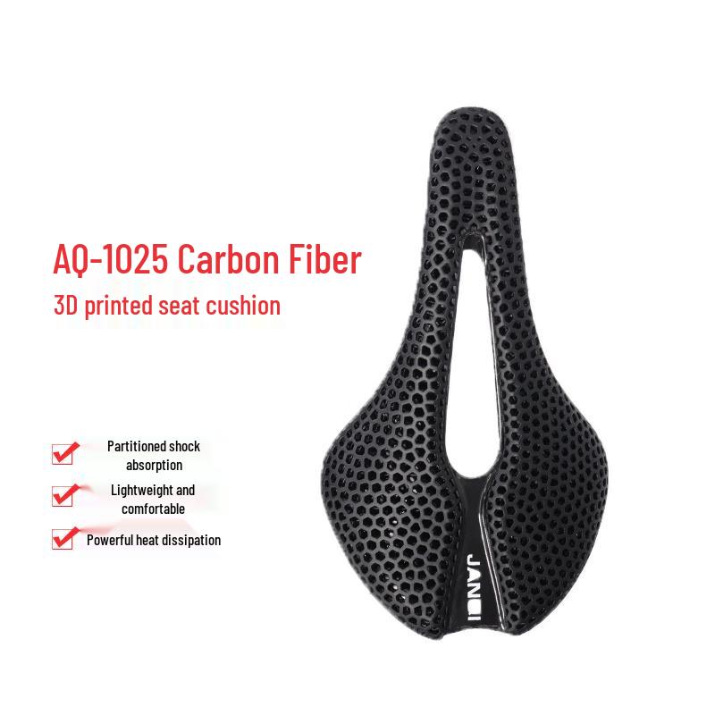 iosn Cycling 3D Printed Carbon Fiber Honeycomb Saddle M
