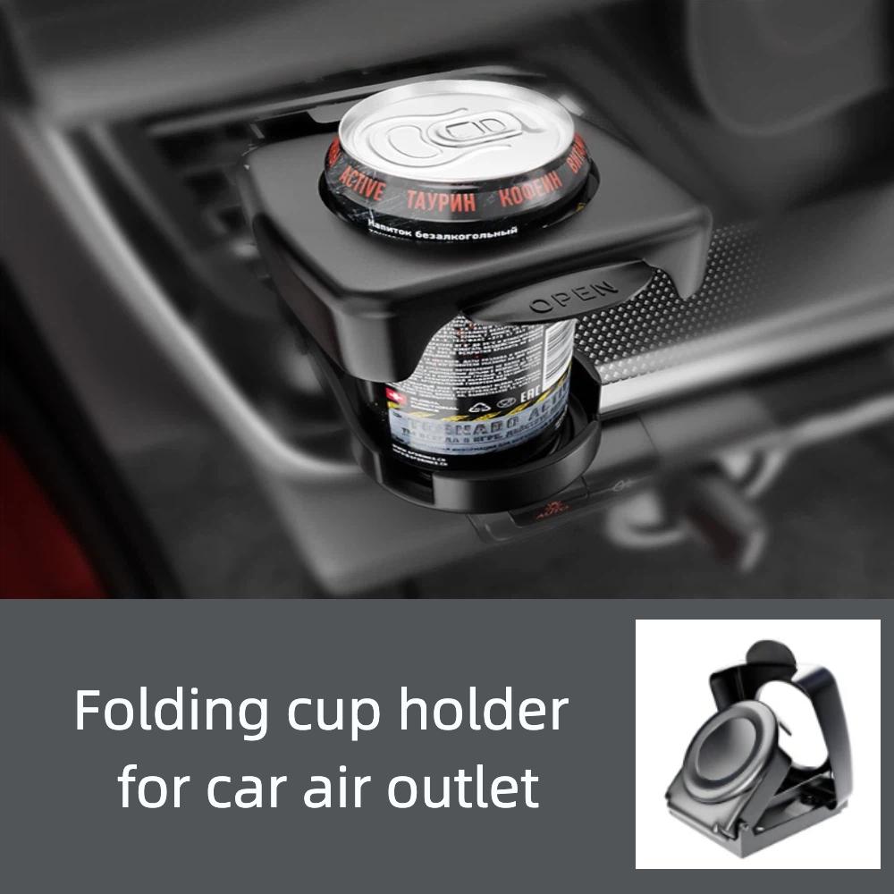 Air outlet cup holder car drink holder portable folding car water cup holder multifunctional car cup holder