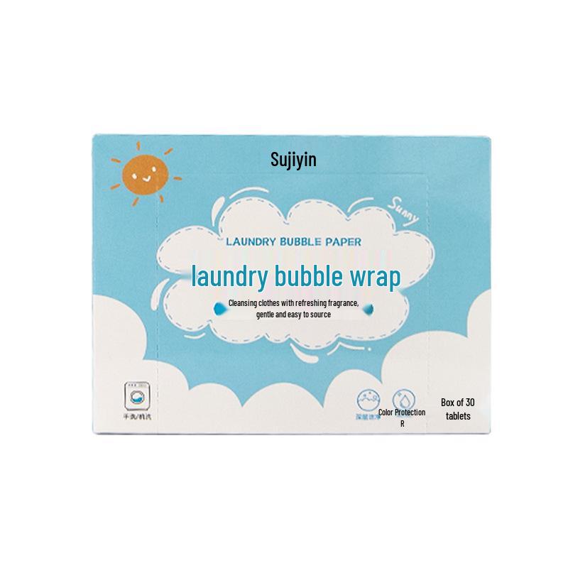 Concentrated Stain-Removing Laundry Sheets - Portable and Effective