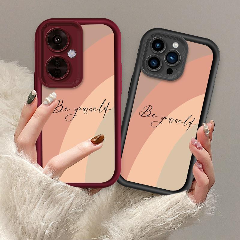 Be Yourself Colored Printed Fashion Case Flexible Soft Silicone TPU Shell Full Back Cover for Xiaomi Redmi Poco