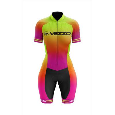 2026 Cycling Suit Triathlon Onesie Tights Women's Short-sleeved Road Cycling Suit