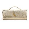 New arrival elegant and exclusive bag for feminine occasions fashion crocodile-pattern top-handle bag for party