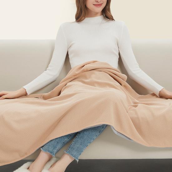 Heated Shawl Wrap USB Powered Heating Scarf Women Electric Blanket Portable Wireless Heated Blanket Bag with 3 Heat Settings