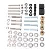 Suntop Hardware Kit 75465G01 Shade Top Metal Strut Screw Bushings Repair Kit Replacement for E‑Z‑GO 54 Inch Suntop Golf