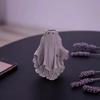 Halloween Ghost Planter, Spooky White Ghost Flower Pot, Small Decorative Plant Container for Garden, Yard, Porch, Tabletop, Indoor Outdoor Decor