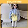 Adorable Corduroy Girls Tote Bag Cute Korean Style Letter Print Children's Crossbody Bag