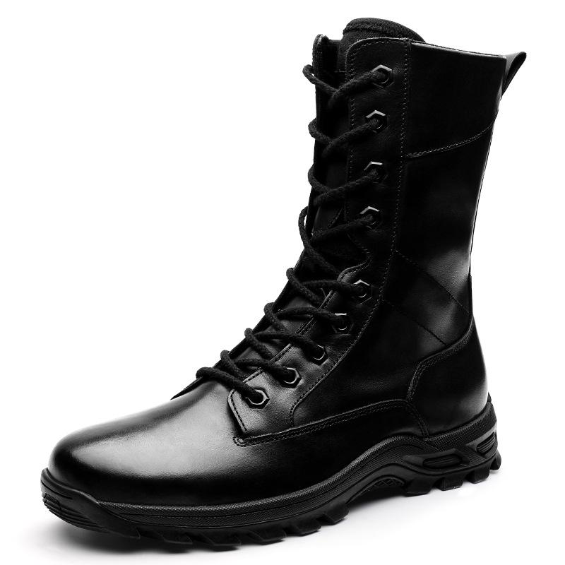 

Winter Low Heel Velvet-Lined Martin Boots with Rubber Sole 43