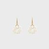 My Omelet Cream Pearlless Earrings