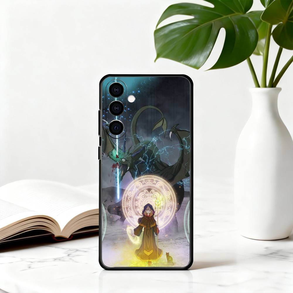S-Silent M-Monica W-Witch E-Everett Phone Case For Samsung Galaxy A73,A72,A71,A70,A53,A52,A51,Others Soft Black Cover