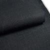 Moonfarm Color Linen Fabric Linen 9 Colors To Choose from Width 135cm X 1m Flax Cloth Handicraft Plain 100% (Black)