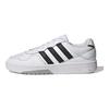 adidas Originals Courtic Comfortable Thin Sole Non-Slip Wear-Resistant Low-Top Skate Shoes Unisex Sneakers White Black JQ5042