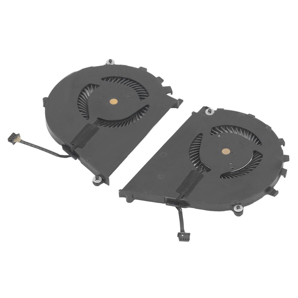Cooling Fan for HP ZBook Studio G3 G4 15 Inch 4 Pin Aluminum Alloy ABS Laptop Replacement Cooling