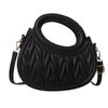 Stylish And Casual Women's Pu Leather Handbag Fashionable Trendy Shoulder Bag