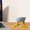 Pla Chicken Claw Holder Chicken Claw Porcelains Holder 3d Printed Chicken Claw Holder White Chick Feet for Home for Bookshelf