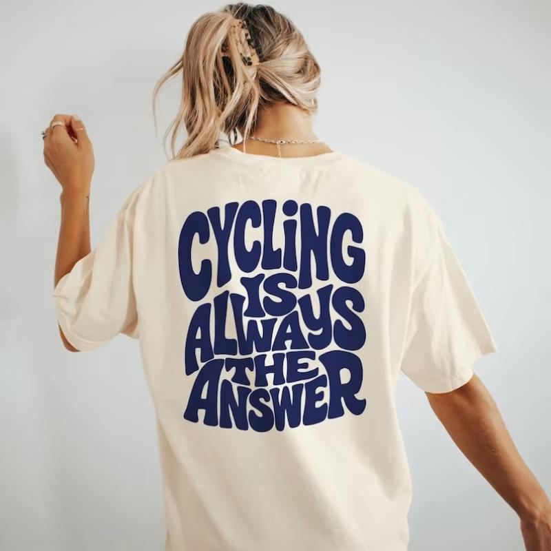

Cycling Lover Gift Retro Cycling Tee Cyclist Gift Vintage Bike Rider Shirt Funny TShirt Road Bike Lover Top T Shirt S