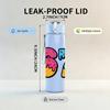 1PC Donut Number Sixty Seven 750ml Color Plastic Sports Water Bottle Leakproof Flip Straw Lid Suitable for Sports Office Home Use