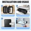 Mirror Reflection for iPhone, Smartphone Camera Mirror Reflection Clip Kit, HD Glass Mirrors for Phone To Use Back Camera, Portable