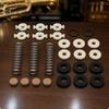 27 Pieces Trumpet Parts with Coils Replacement Cornet Repair Kit Routine