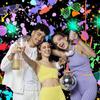 Avezano Neon Glow in The Dark Backdrop Paint Splatter Graffiti Glow Party 80s 90s Themed Birthday Background Colorful Neon Party Birthday Backdrops