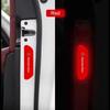 2025 Caldo 4 Pezzi Adesivo Riflettente per Portiera Auto Riflettore di Avvertimento Adesivo Decalcomania Styling Auto per Mercedes benz Classe A B C E G CLA GLK