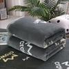 2024 Thickened Mink Blanket Double-sided Fleece Casual Blanket, Farley Fleece Pillowcase Sheet Blanket