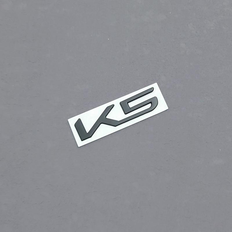 Car Styling Metal Car Trunk Letters Decals Sticker For Kia New K3 K5 K8 Badge Emblem Stickers Black Red Iaz214