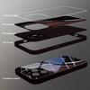 Simple Elegant Red Curved Pattern Phone Case For iPhone 11 12 13 14 15 16 17 Pro Max 16E 7 8 Plus XR XS X Tempered Glass Cover