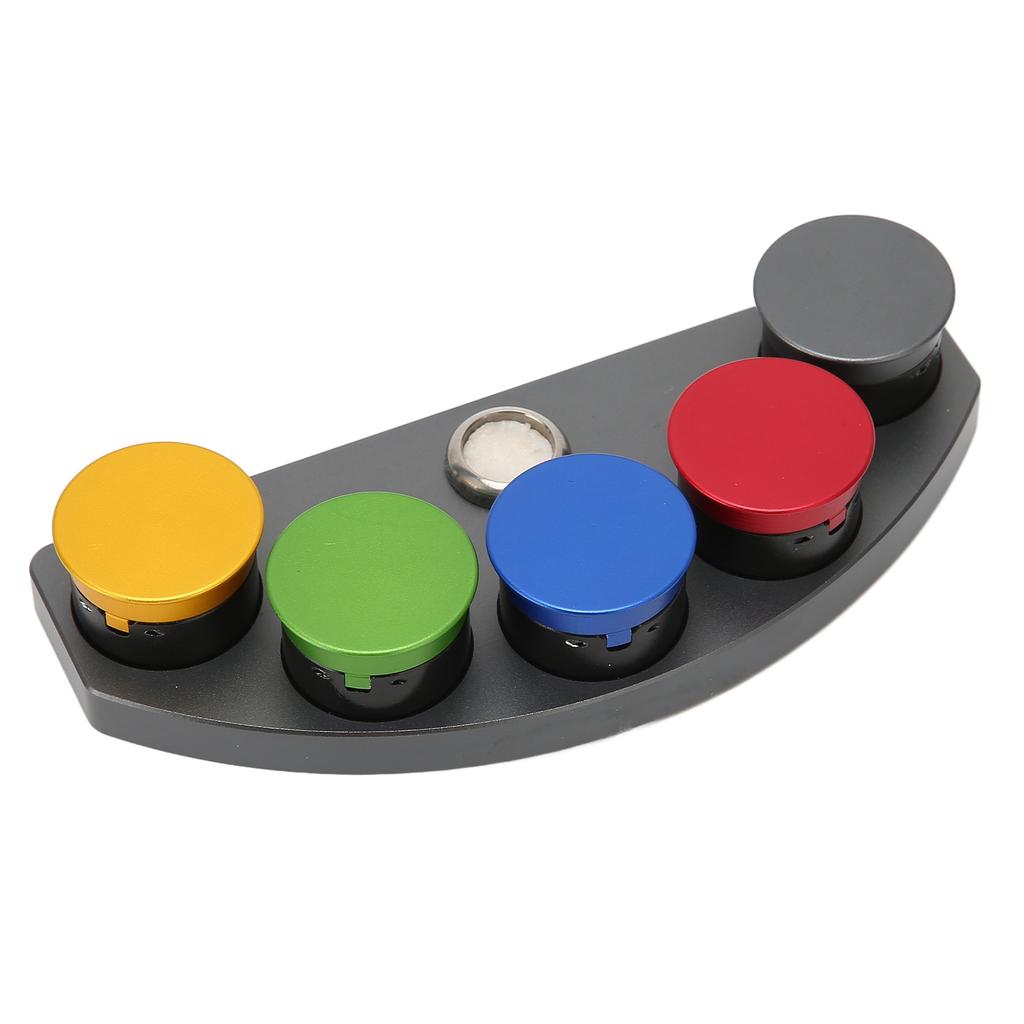 5 Dish Watch Oil Cup Simple Use Rust Proof Wear Resistant Professional Watch Repairing Accessory