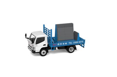 Tiny City Mitsubishi Fuso Canter Glass Transporter Truck Diecast Model Car 1/76