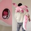 Peluche Palworld Chillet Bluemagic, modello di bambola periferica, da 120-180 cm, modello di bambola gatto, cartone animato, cuscino da lancio, kawaii, gif.