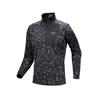 Arc Teryx Lt Zip Neck Men S Atofmx9319 Black Grottoflage