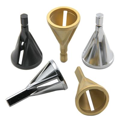 Chanfrador Externo Novo de Três Lâminas Rebarbador Cabo Triangular/hexagonal Broca Acabamento Acessórios para Ferramentas Elétricas